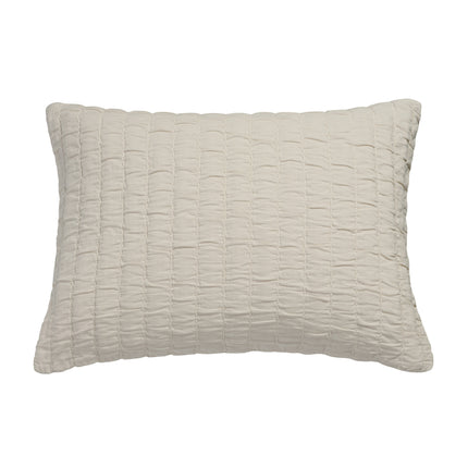 PURE 64 Kissenbezug Creme Tan 40x55 cm