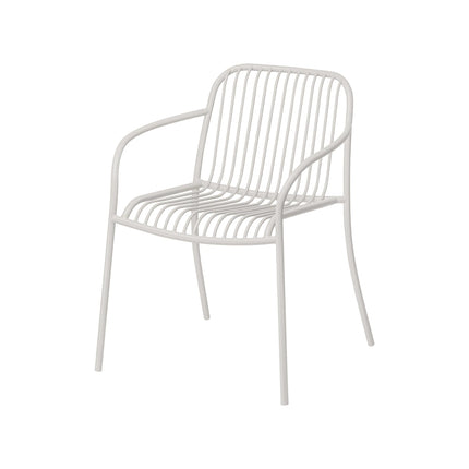 YUA WIRE tuinstoel armleuning Silk Grey