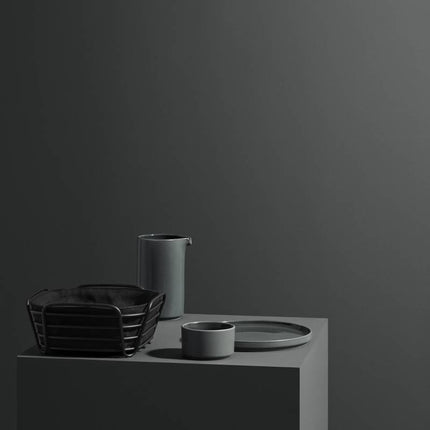 Cestino per il pane DELARA 20x20 cm (Nero)