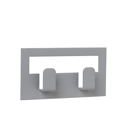 Porta asciugamano doppio VINDO autoadesivo (Sharkskin)