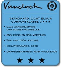 VANDYCK 65 duvet (down)