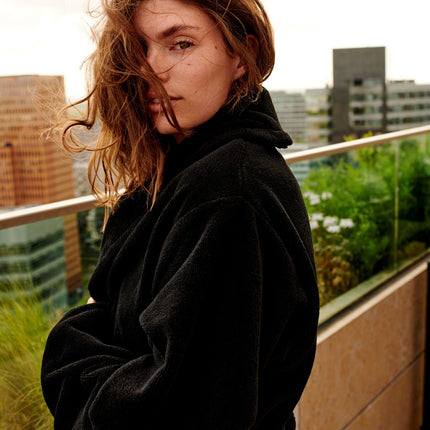 BEAUMONT bathrobe Off Black