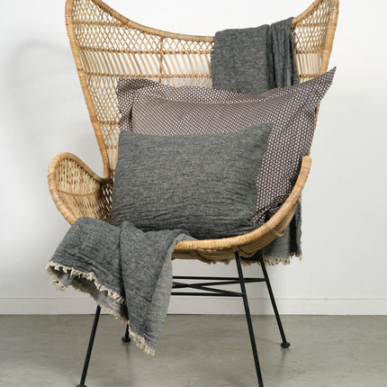 <tc>HOME</tc> 81 pudebetræk 40x55 cm Antracit-081