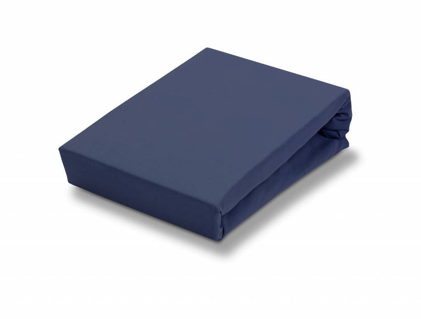 JERSEY SUPREME topper fitted sheet Navy