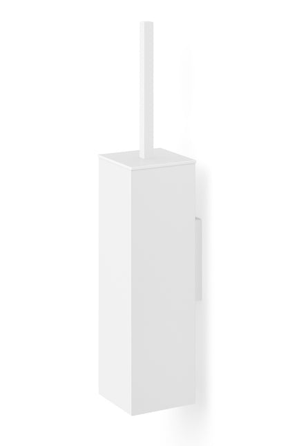 CARVO brosse WC murale carrée (blanc)