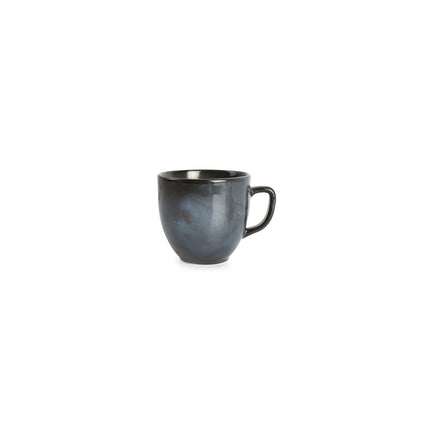Tazzina espresso con piattino CIRRO - Blu scuro