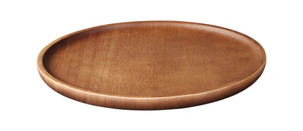 WOOD Dark plate 25 cm