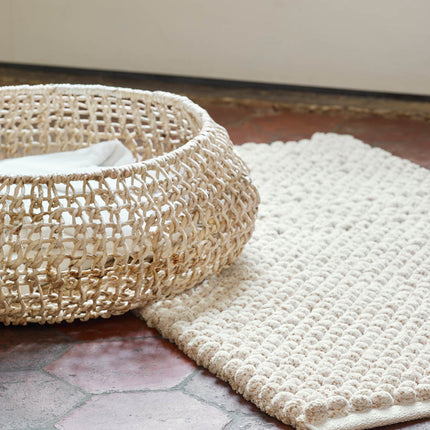 Aufbewahrungskorb Abaca Beige-15