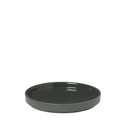 Assiette plate PILAR 14 cm Vert Agave (set/4)