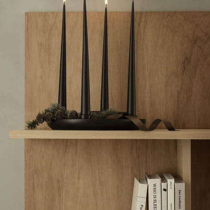 VELA kandelaar Black medium