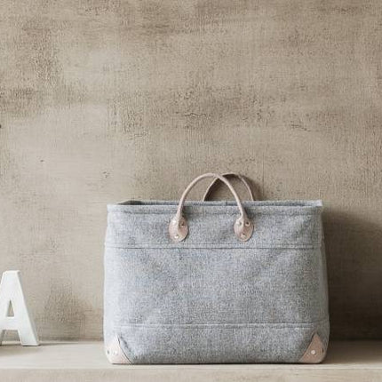 Opbevaringskurv LUBIN Silver Grey-95 (Large)
