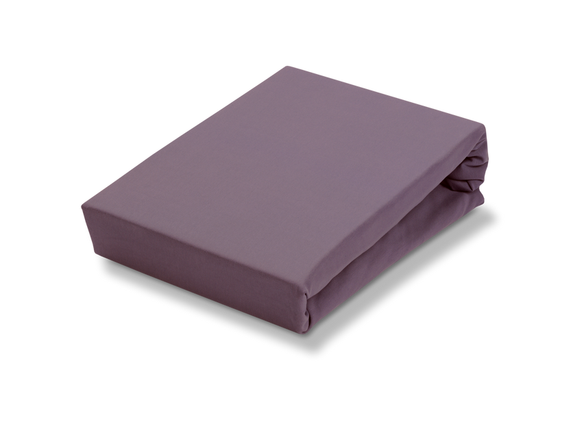 JERSEY SUPREME fitted sheet Peppercorn