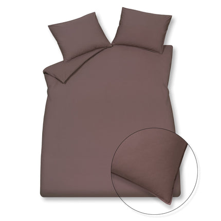 Housse de couette COTON LAVÉ Peppercorn 240x220 cm