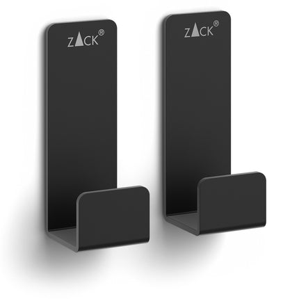 POTES handdoekhaak 5,5cm set/2 (zwart)