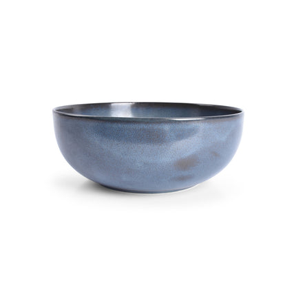 Bol/plat de service CIRRO 23 cm - Bleu foncé