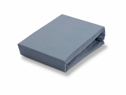 JERSEY SUPREME splittopper hoeslaken Faded Denim