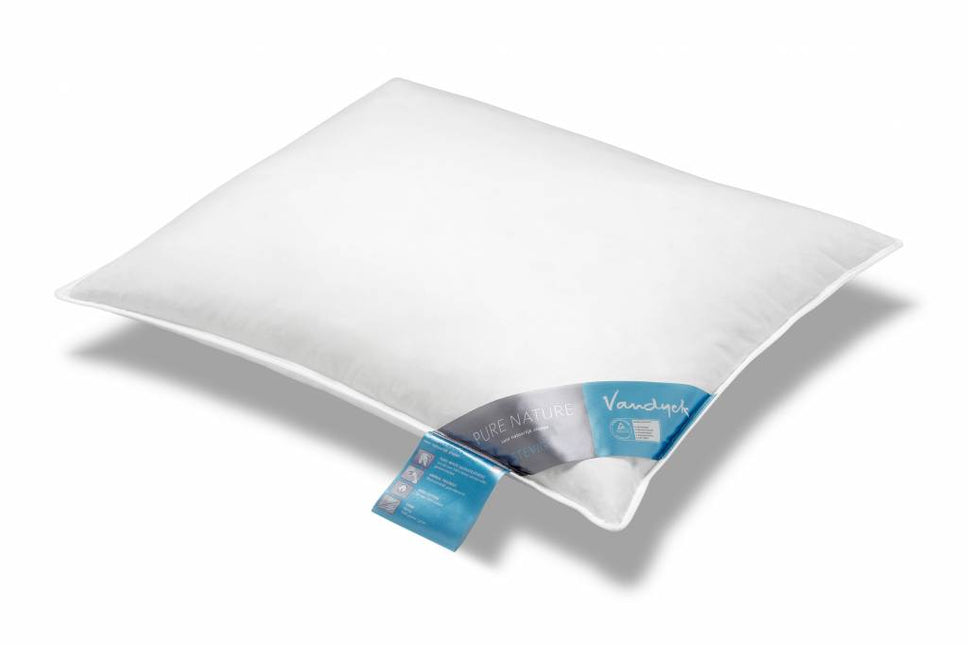 PURE NATURE hoofdkussen stevig (blauw)