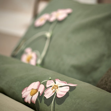 STARLING duvet cover Smoke Green 200x220 cm