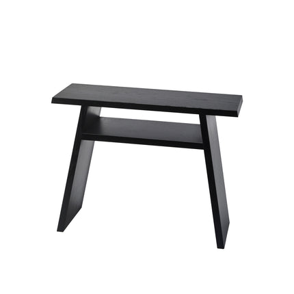 Holzhocker MINK Black-09 (mittel)