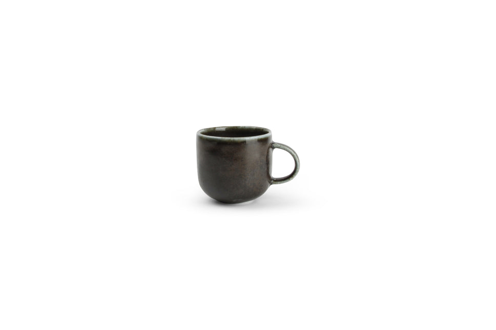 STUDIO URBAN espresso cup and saucer - Ebony
