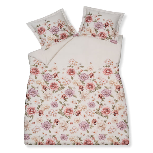 Housse de couette HARMONY Crème Tan 140x220 cm