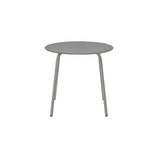 Table de jardin YUA Ø 80 cm Gris Granit