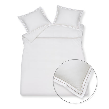 Housse de couette PURITY Naples Sable 200x220 cm (coton satiné)