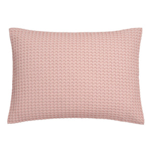 <tc>HOME</tc> Taie d'oreiller piqué rose sépia 40x55 cm