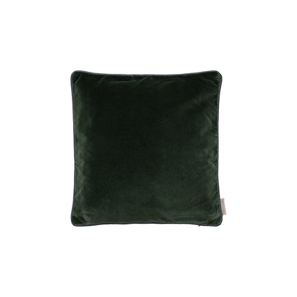 Housse de coussin VELOURS Vert Canard 40x40 cm