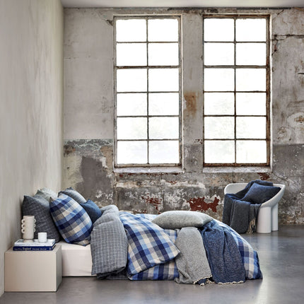 Housse de couette MALMO Coolgrey 240x220 cm (flanelle)