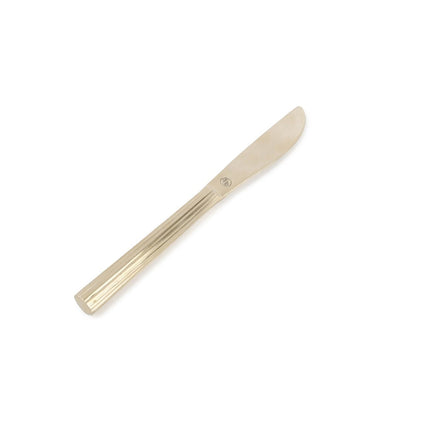 Cuchillo de cena ORO 20,5 cm de latón (juego de 4)