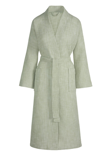 EVELYN bathrobe Light Olive-123