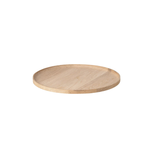 OKU ronde tray / dienblad Oak (medium)