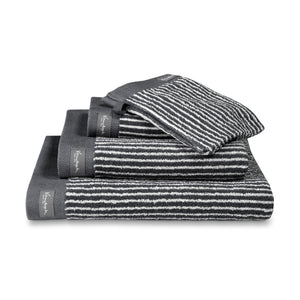 <tc>HOME</tc> Linge de bain Petit Ligne Off Black
