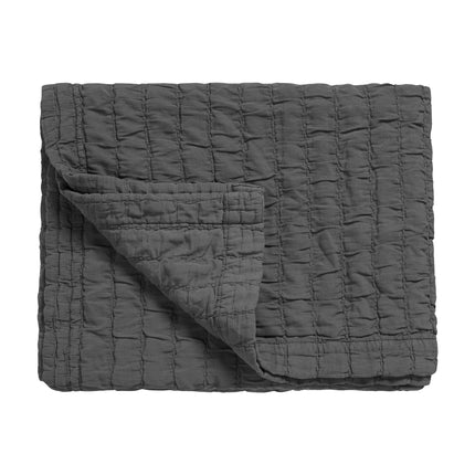 Colcha PURE 64 Negro Roto 260x260 cm