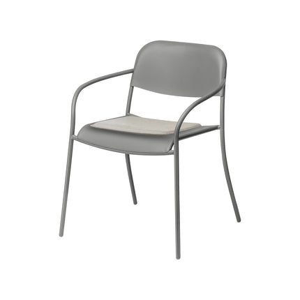 Coussin d'assise YUA pour chaise de jardin 39x34 cm