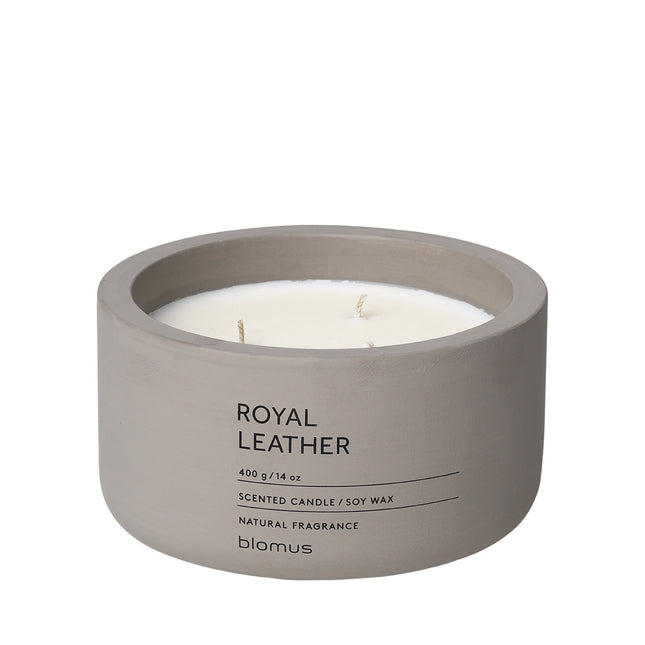 Candela profumata FRAGA Royal Leather 400 grammi