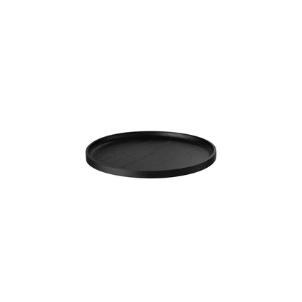 OKU round tray/tray Black (small)