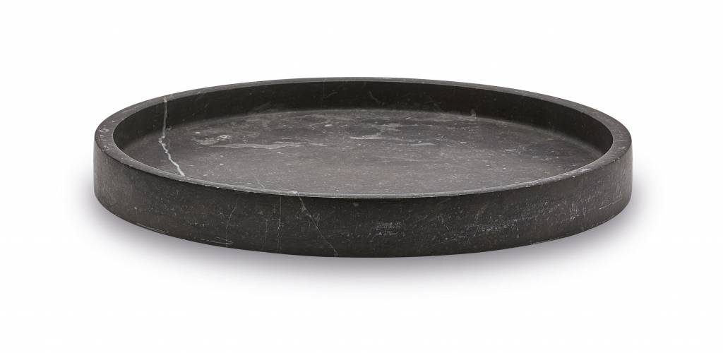HAMMAM tray rond Dark Grey