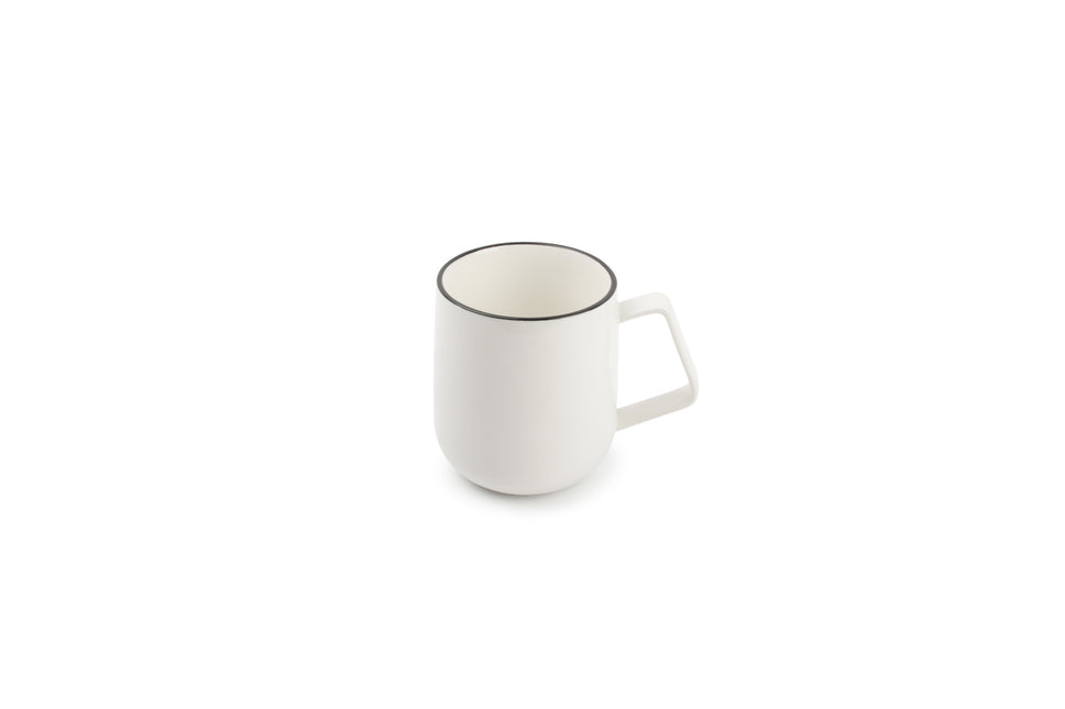 STUDIO BASE  mok 380 ml wit (set/4)