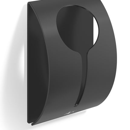 Pince à serviette PECO autocollante (noir)