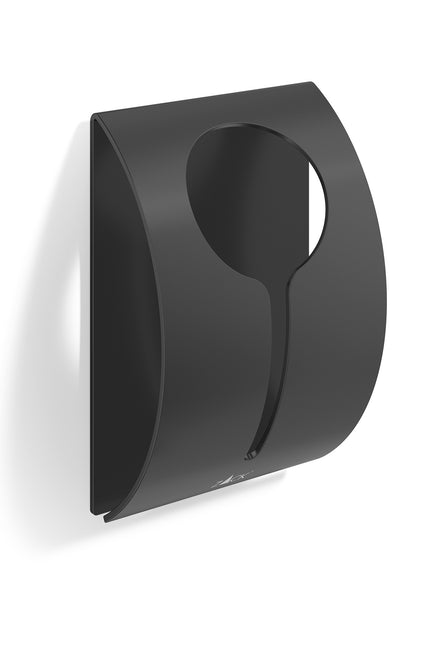 Pince à serviette PECO autocollante (noir)