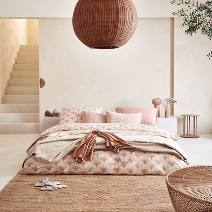 Copripiumino PURITY 79 Praline 200x220 cm (lino/cotone)