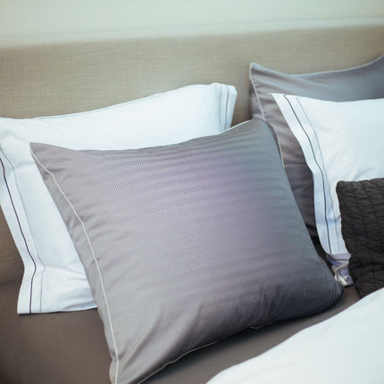 Housse de couette PURITY Naples Noir Cassé 240x220 cm (coton satiné)