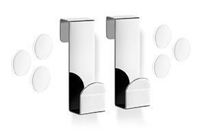 MITOR haak (set/2) voor glazen douchewand (glans)