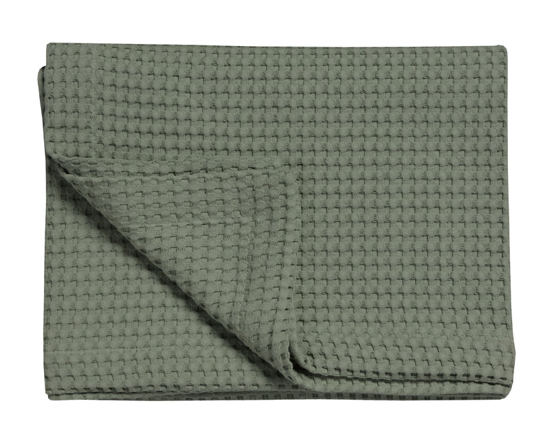 HOME Pique sprei Earth Green 160x250 cm