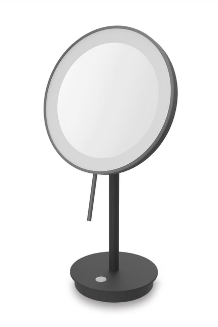 ALONA LED make-up spejl stående (sort)