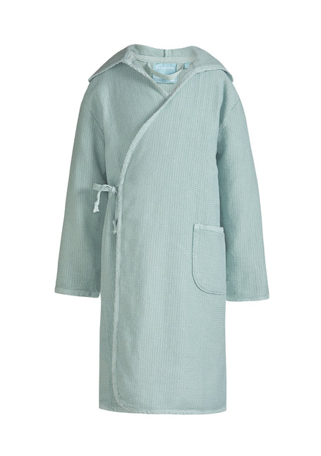 Accappatoio KIDS Bambina Celadon Verde (taglia 122-128)