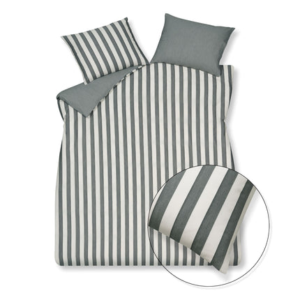 Bettbezug <tc>HOME</tc> 97 Off Black 240x220 cm (Baumwolle/Tencel)