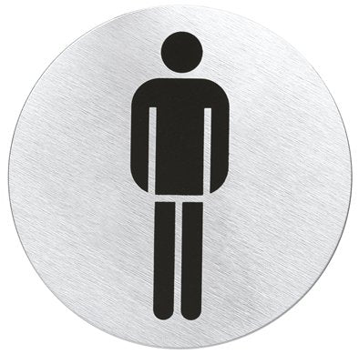 SIGNO dørsymbol 'mand' (mat)